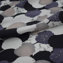2019 Новая мода геометрические круги реактивное окрашивание эластичная хлопчатобумажная ткань для платья тканевые ткани 2024 - купить недорого