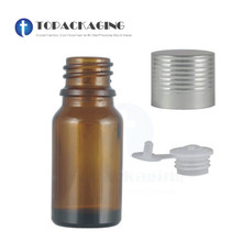 200PCS*10ML Screw Cap Bottle Amber Glass Makeup Essential Oil Brown Empty Cosmetic Liquid Container,Small Sample Vials 2024 - buy cheap