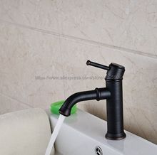 Oil Rubbed Bronze Single Handle Bathroom Vanity Sink Faucet Basin Faucet Deck Mount Mixer Tap Bnf286 2024 - buy cheap