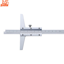 SHAN Vernier-calibrador de calibre de 0-150mm/0,02mm, calibrador de profundidad de acero al carbono, micrómetro, herramientas de medición 2024 - compra barato