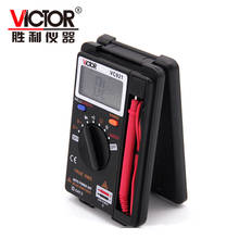 VICTOR-multímetro Digital de bolsillo VC921 3 3/4, medidor de voltaje de rango automático, Original 2024 - compra barato