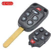 Дистанционный ключ Keyecu 313,8 МГц с 6 кнопками для Honda Odyssey 2011-2013 идентификатор FCC: Φ 2024 - купить недорого