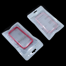Newest Mobile Phone Case Cover Party Packaging Bags For iPhone 4 4S 5 5S 6 Plastic Ziplock Poly Package White Pouch 300Pcs/ Lot 2024 - buy cheap