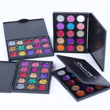 Pigmentos matte brilhantes paleta de maquiagem 15 cores, sombra de olho solta nude cosméticos paleta de maquiagem 2024 - compre barato