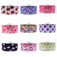 Free shipping 50 yard cartoon printed grosgrain ribbon 29984 2024 - buy cheap