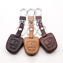 High Quality key wallet car leather key cover for Peugeot 106 206 306 307 207 308 RCZ 408 for Citroen C1 c2 c3 c4 accessories 2024 - buy cheap