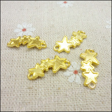 175 pcs Charms Star Pendant  Gold plated  Zinc Alloy Fit Bracelet Necklace DIY Metal Jewelry Findings 2024 - buy cheap