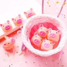 New Arrival 5 Piece/Set Cartoon Pig Animal Chew Sound Play Pig Toy Squeaker Squeaky Funny Toy Tricky Toys Reduced Pressure Toy 2024 - buy cheap
