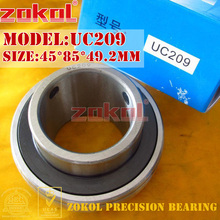 ZOKOL bearing UC209 90509 Pillow Block Ball Bearing 45*85*49.2mm 2024 - buy cheap