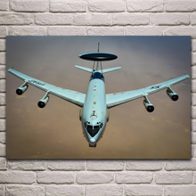 military e3 Early warning aircraft artwork posters on the wall picture home living room decoration for bedroom KH760 2024 - buy cheap
