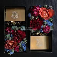 Cajas de embalaje de flores cuadradas/rectangulares, 1 Uds., cajas de empaquetado de papel, Cubo de abrazo, caja de embalaje de regalo de floristería, embalaje de regalo de fiesta 2024 - compra barato