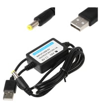 Cabo adaptador usb de 5v para dc 12v, módulo de impulsionador de energia usb cabo adaptador de conversor para roteador led 2024 - compre barato