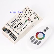 2.4G DC12-24V Wireless RF Remote Control LED Music Controller RGB led Controller 3-Port for RGB LED Strips 2024 - buy cheap