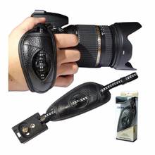Genuine Leather Camera Strap Hand Grip Wrist Strap Belt for Canon 600D 700D 650D 70D Nikon D5200 D750 D3200 D90 D610 SLR/DSLR 2024 - buy cheap