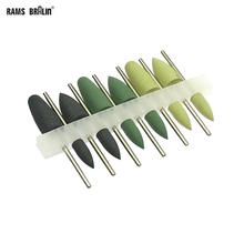 12 pcs/box Resin Bridgework Polishing Kits 2.35mm Shaft Mounted Denture Polishing Head 2024 - buy cheap