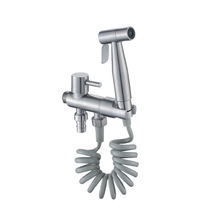 Bidet Faucet 304 Stainless Steel Brushed  Shower Tap Washer Mixer Muslim Ducha Higienica  Shower Sprayer Head 2024 - buy cheap