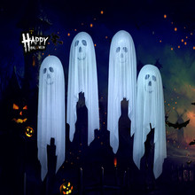 Balões de látex fantasma de caveira, decoração de halloween, decoração de festa, fantasma de pendurar 2024 - compre barato