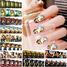 12 Sheets Beauty Water Transfer Nail Art Sticker Decals For Nails Decoration Accessoires Manicure tools MONA LISA Prints 82940 2024 - buy cheap