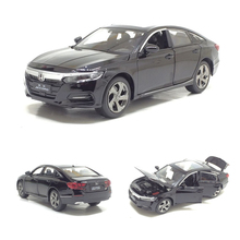 Escala 1/32 tipo de carro honda accord, modelo de carro de brinquedo com som fundido, metal fundido, coleção de brinquedos para presente, frete grátis 2024 - compre barato