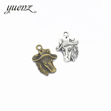 YuenZ 5pcs Antique Silver color horse Charms European Bead Charm fit for style Bracelets Necklace DIY Metal Jewelry Making D9156 2024 - buy cheap