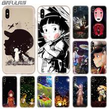 Clear Silicone Soft Coque Shell Case For Apple iPhone 13 12 11 Pro X XS Max XR 6 6S 7 8 Plus Mini SE 2020 Grave Fireflies 2024 - buy cheap