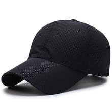 Ms. Men's Summer Quick-drying mesh Hat Summer Quick-drying Fabric Slim Running Cap Bone Breathable golf  Hat 2024 - buy cheap