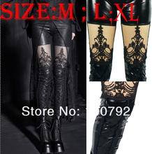 M L XL Plus Size Sexy Shiny Faux Leather Wet Look Gothic Punk Rock Decorative Pattern Lace Up Legging Leggins Leggin Pants 2024 - buy cheap