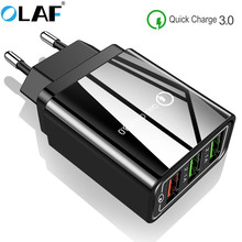 Olaf quick charge 3.0 USB Charger Phone Charger for iPhone 6 7 8 X XS max Fast Wall Charger for Samsung S8 S9 Xiaomi mi 8 Huawei 2024 - buy cheap