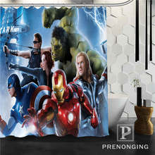 Personalized Custom Avengers Iron Man Shower Curtain Home Decor Bathing Curtains Cloth Waterproof Polyester S171218-17 2024 - buy cheap