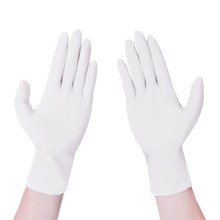 10Pcs Powdered Rubber Gloves Anti-skid Acid-base Disposable Laboratory Latex Gloves Household Cleaning Glove Supplies 2024 - buy cheap