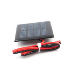 Células solares de 2 V 100mA 0,2 vatios, módulo de cargador de batería DIY de silicio policristalino epoxi, pequeños paneles solares de juguete de 2 V voltios 2024 - compra barato