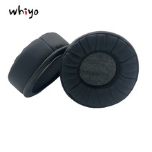 1 Pair of Protein Leather Ear Pads Cushion Cover Earpads Replacement for Sennheiser HD205II HD215 HD225 HD440 Headphone HD 2024 - buy cheap