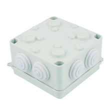 White ABS 7 Cable Entries Dustproof IP65 Square Junction Box 100x100x70mm 2024 - buy cheap