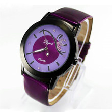 Relogio Masculino Watch Men Red purple gem Quartz Watches Women Design Men's Gift Wristwatches erkek kol saati reloj hombre W 2024 - buy cheap