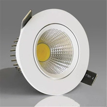 Iluminação interna recessed das luzes do teto do diodo emissor de luz da espiga da luz de downlight pode ser escurecido 5 w 7 w 9 w 12 w 85-265 v 2024 - compre barato