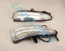 Car Rearview Mirror LED Side Turn signals Running Light  Door Step Ground Lamp For Citroen C4  2013-2014 2024 - buy cheap