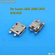 ChengHaoRan 5pcs Micro USB Jack Connector Plug For Lenovo A298T A765E A798T S880 S890 Le-PAD B8000 S720 P700 Charging Port 2024 - buy cheap