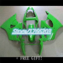 For Kawasaki ZX6R 2000 2001 green 2000 2001 2002 zx-6r 2000 2001 2002 2000-2002 ZX-6R 00 02 Ninja ABS Fairing Set Plastic 2024 - buy cheap