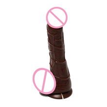 Секс-игрушки дилдо реалистичный большой гибкий Пенис с текстурированной рукояткой 2024 - купить недорого