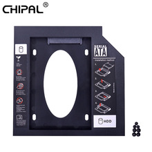 CHIPAL 2nd HDD Caddy 9,5mm SATA 3,0 para 2,5 "9mm 7mm SSD caso caja de disco duro adaptador para ordenador portátil de CD, DVD ROM Optibay 2024 - compra barato