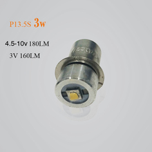 1 PCS P13.5S E10 CREE XPG2 3W 1W 3W flashlight bulb emergency light bulbs 3v dc4-10v/6-24v Led Bulb replacement flashlight bulb 2024 - buy cheap