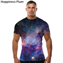 KYKU-Camiseta de galaxia para hombre y mujer, camisa del universo espacial, camiseta de Hip-Hop con estampado 3d, ropa fresca para hombre, ropa de Hip-Hop 2018 2024 - compra barato