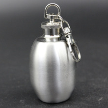 2oz Stainless Steel Mini Hip Flask with Keychain Screw Cap Portable Alcohol Flask Liquor Whiskey Bottle Outdoor Travel Gifts 2024 - buy cheap