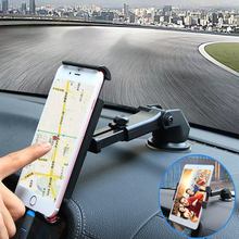 Автомобильный держатель для телефона на лобовое стекло, подставка для планшета, мобильный телефон GPS для iPhone X 8 7 Plus Samsung 2024 - купить недорого