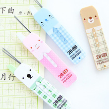 Creative Cute Kawaii Animals Boxed Automatic 0.5mm Pencil Lead Student Stationery School Office Supplies 20 Pcs/box 2024 - buy cheap