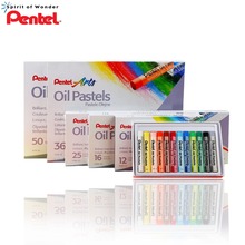 Пастельная масляная краска Pentel PHN 50 цветов, профессиональный моющийся Мягкий пастельный рисунок для художников, студентов, детей 2024 - купить недорого