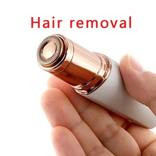 Dropshipping Wholesale Mini Electric Epilators Hair Removal For Women Facial Safety Epilator Body Face 2024 - buy cheap