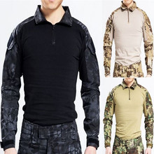 USMC лягушка II Тактический военный камуфляж армейские брюки рубашки Airsoft игр Охота Топы корректирующие 2024 - купить недорого