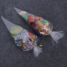100pcs Clear Cellophane Packing Plastic Bag with Twist Ties Party Gift Chocolate Sweet Popcorn Wedding Dragee Candy Gift Bag 2024 - buy cheap