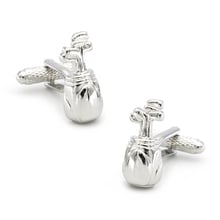 Men's Golf Cart Cuff Links Copper Material Silver Color 2024 - buy cheap